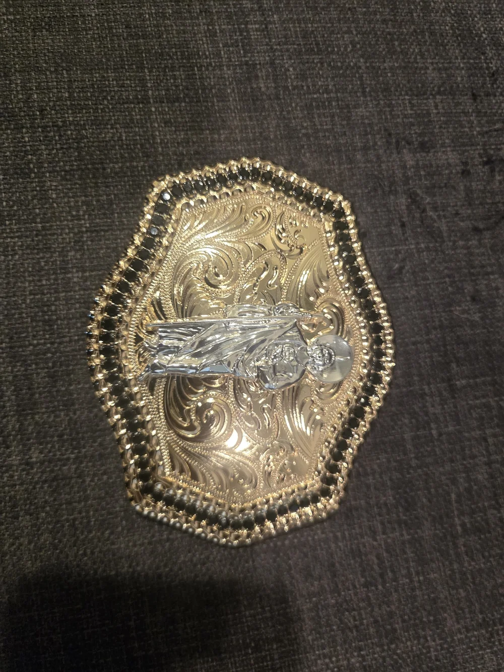 St Jude Western Belt Buckle